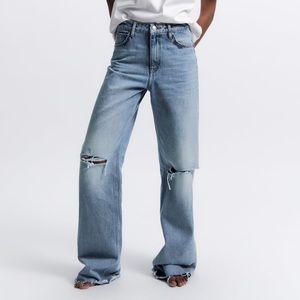 Zara Denim | The 90’s Full Length in Sky blue